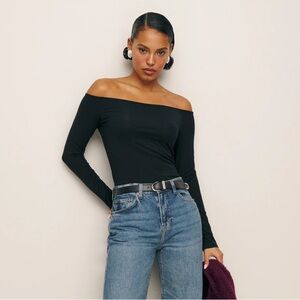 NWT Anneliese Knit Top size L reformation